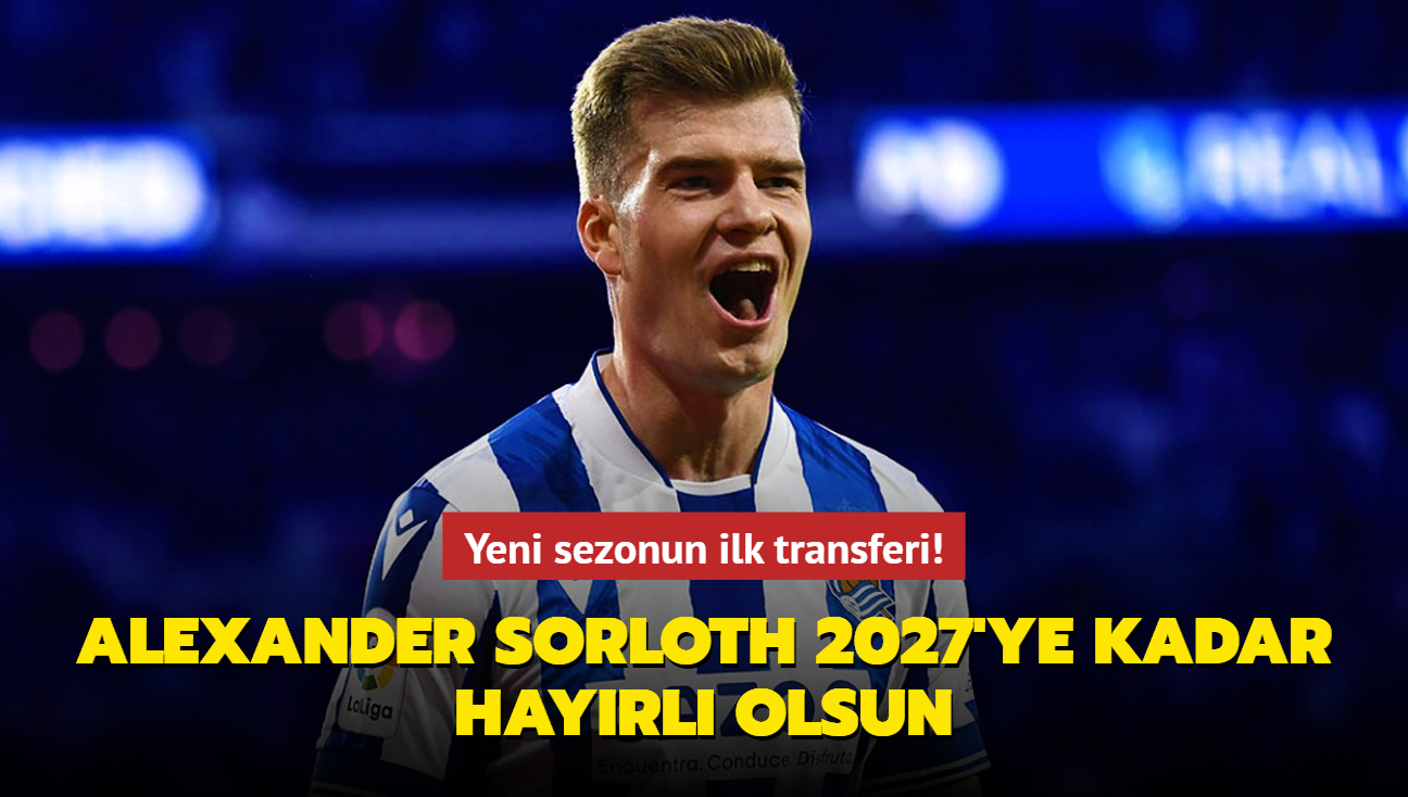 Yeni sezonun ilk transferi! Alexander Srloth 2027'ye kadar hayrl olsun...