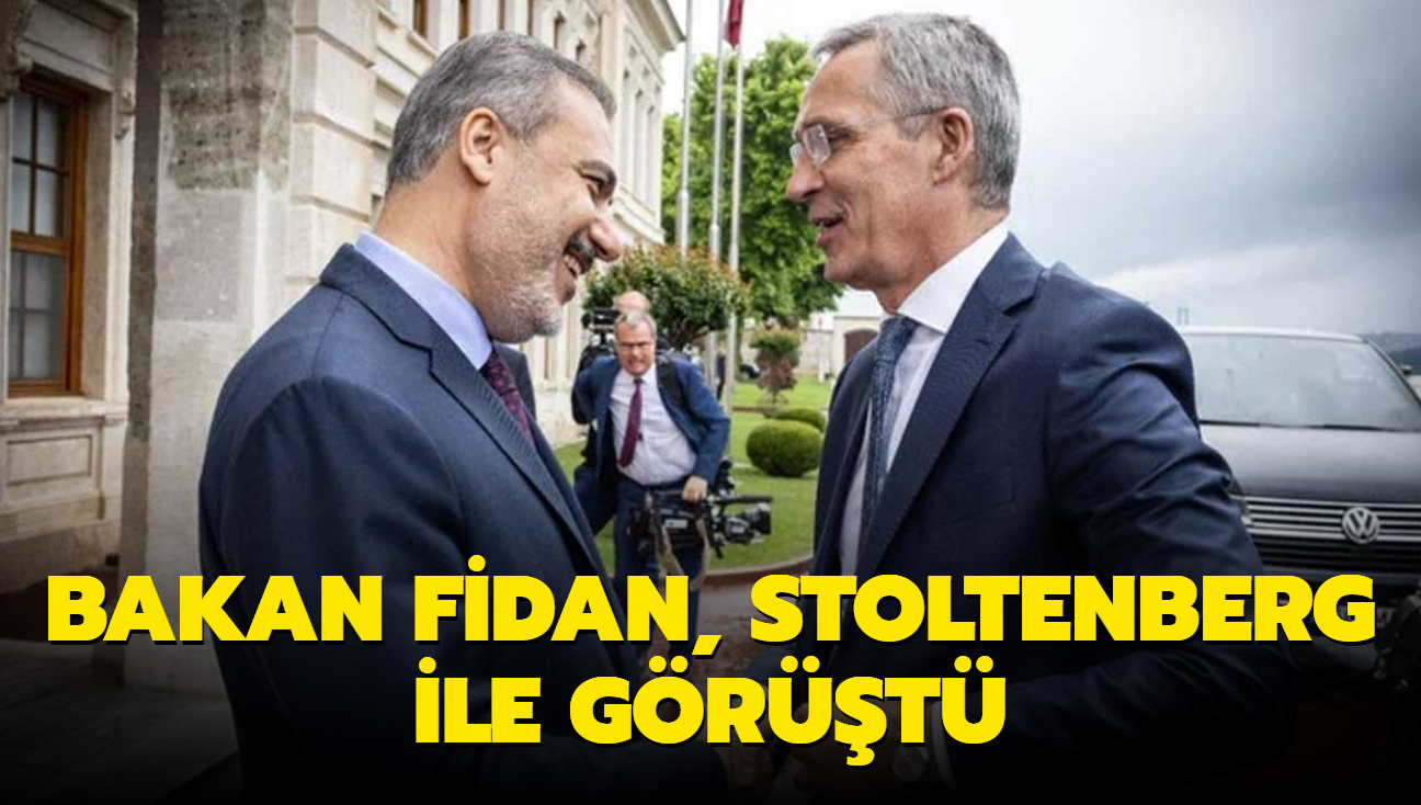 Bakan Fidan, Stoltenberg ile grt