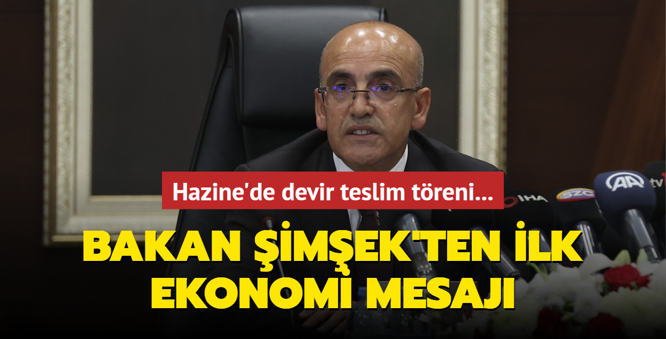 Grevi devralan Bakan imek'ten ilk ekonomi mesaj