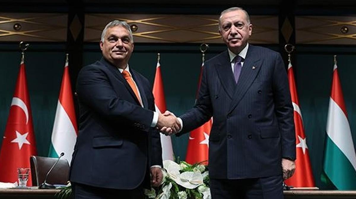 Macaristan Babakan Orban'dan Bakan Erdoan paylam