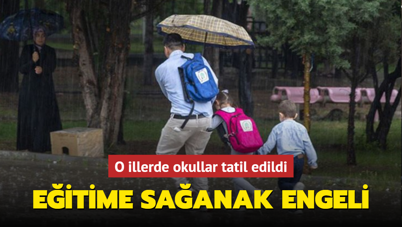 Kastamonu, Samsun ve Sinop'ta iddetli ya nedeniyle baz okullar tatil edildi