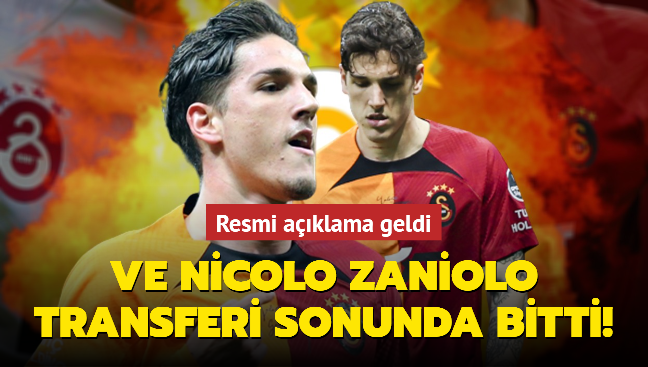 Resmi aklama geldi! Ve Nicolo Zaniolo transferi sonunda bitti