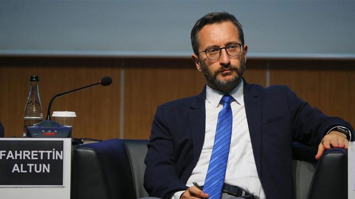 Fahrettin Altun'dan Twitter'n protokol karar aklamas... "Dezenformasyonla mcadele edeceiz"