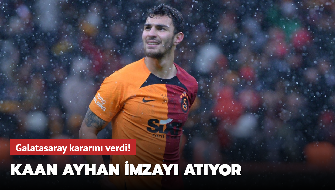 Galatasaray kararn verdi! Kaan Ayhan imzay atyor