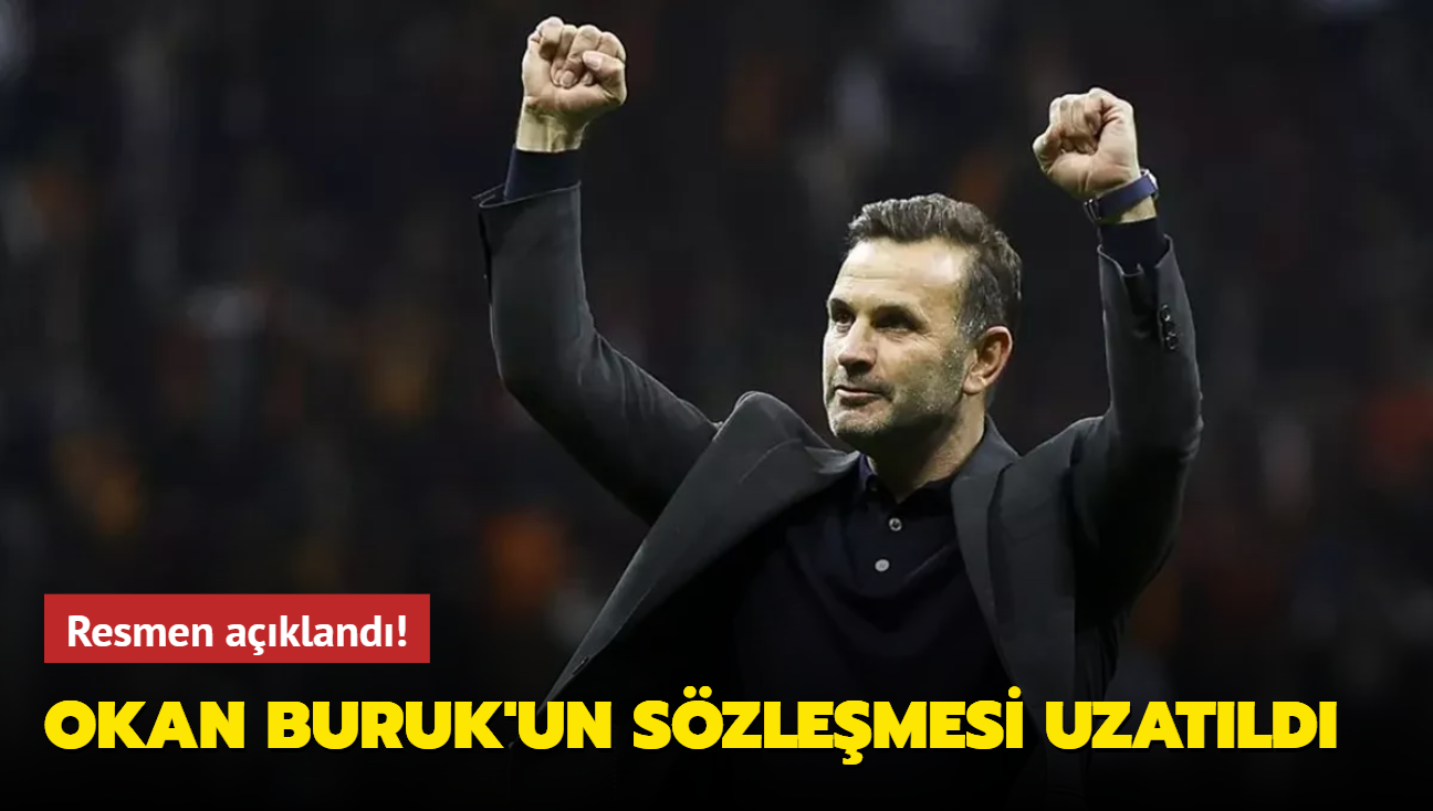 Resmen akland! Okan Buruk'un szlemesi uzatld