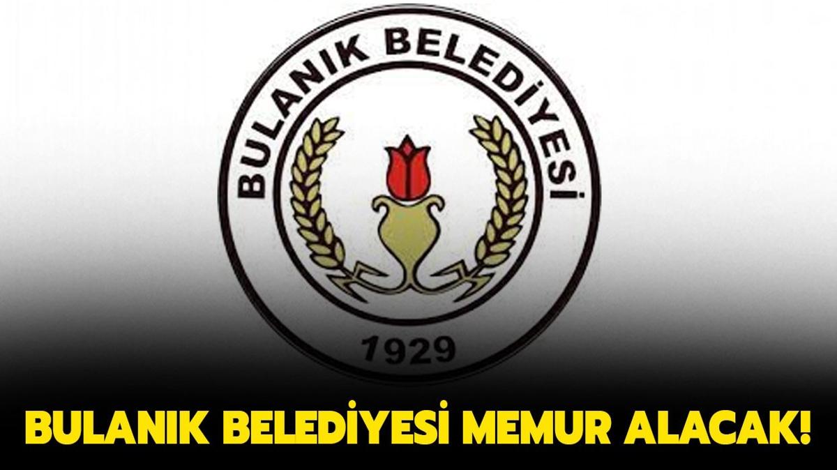 Bulank Belediye Bakanl memur alacak!