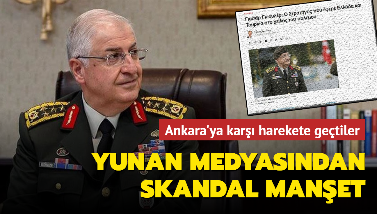 Ankara'ya kar harekete getiler... Yunan medyasndan skandal manet