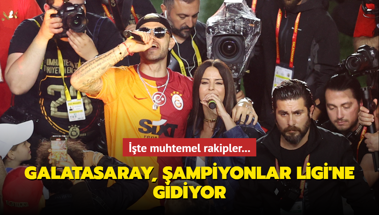 Galatasaray, ampiyonlar Ligi'ne gidiyor! te muhtemel rakipler...