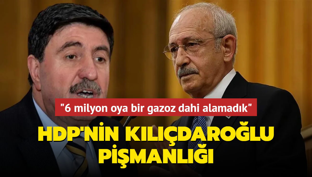 HDP'nin Kldarolu pimanl... "6 milyon oya bir gazoz dahi alamadk"