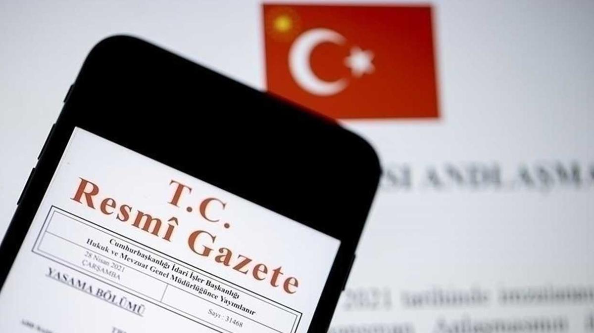 Atama kararlar Resmi Gazete'de yaymland