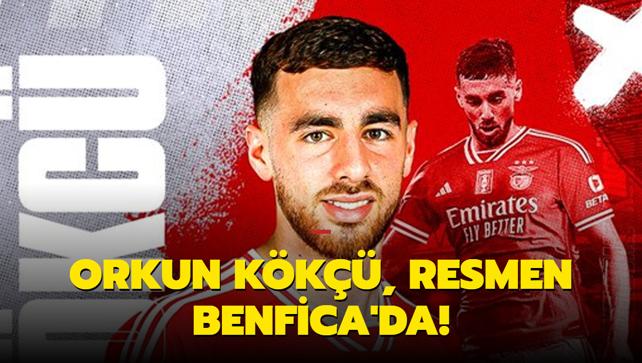 Orkun Kk, resmen Benfica'da!