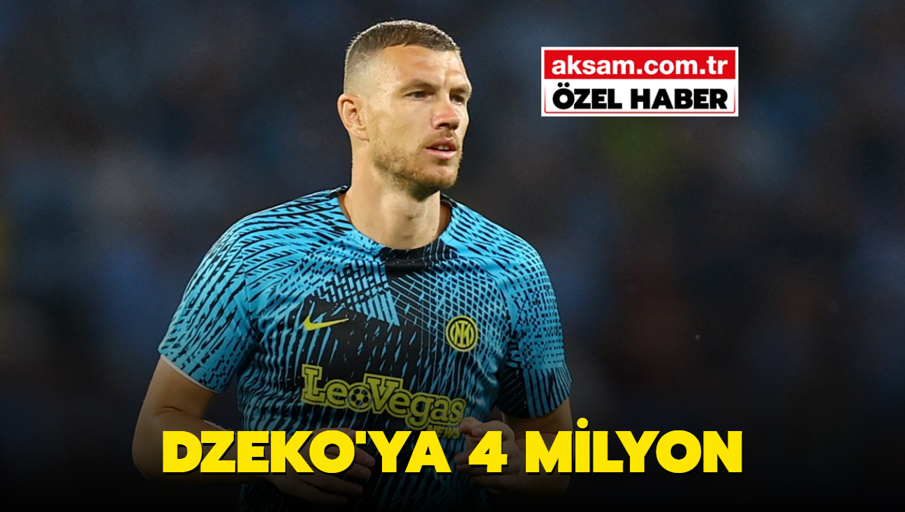 Dzeko'ya 4 milyon