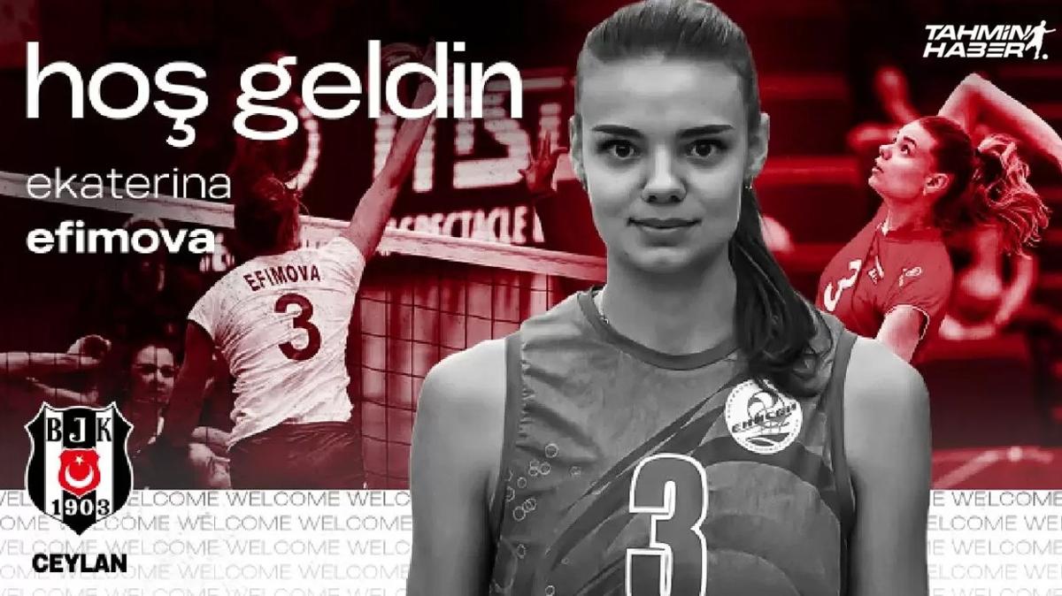 Beikta Voleybol, Ekaterina Efimova'y kadrosuna katt