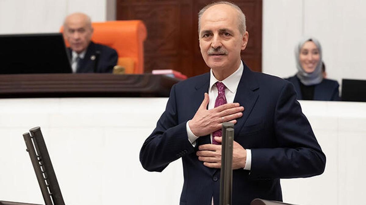 TBMM Bakan Kurtulmu'tan ehit askerler iin taziye mesaj