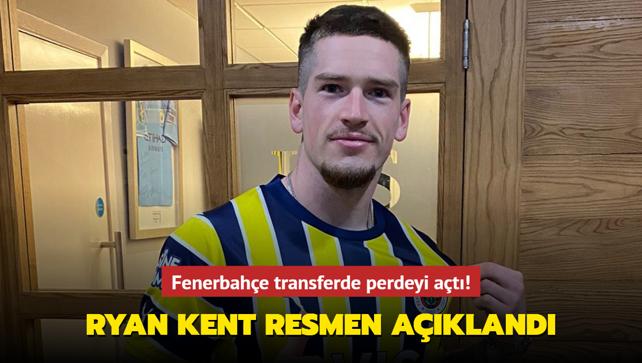 Fenerbahe transferde perdeyi at! Ryan Kent resmen akland