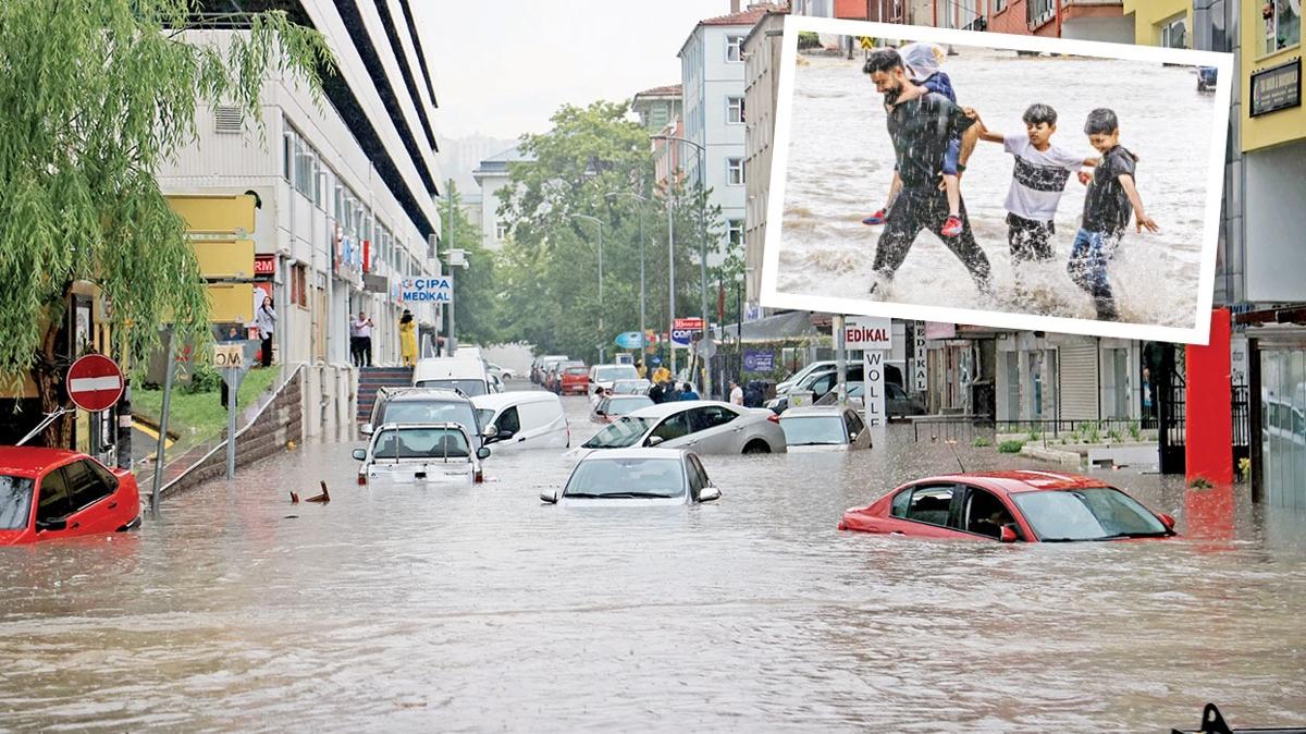 1 ayda 4. kez su bast... Ankara'ya damla dse sel oluyor!