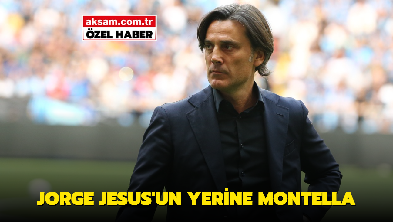 Jorge Jesus'un yerine Montella