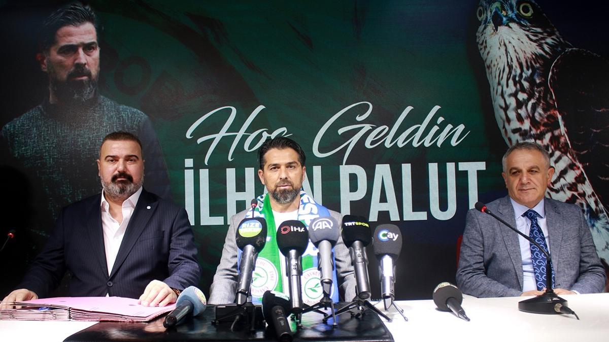 aykur Rizespor, lhan Palut ile 1 yllk szleme imzalad