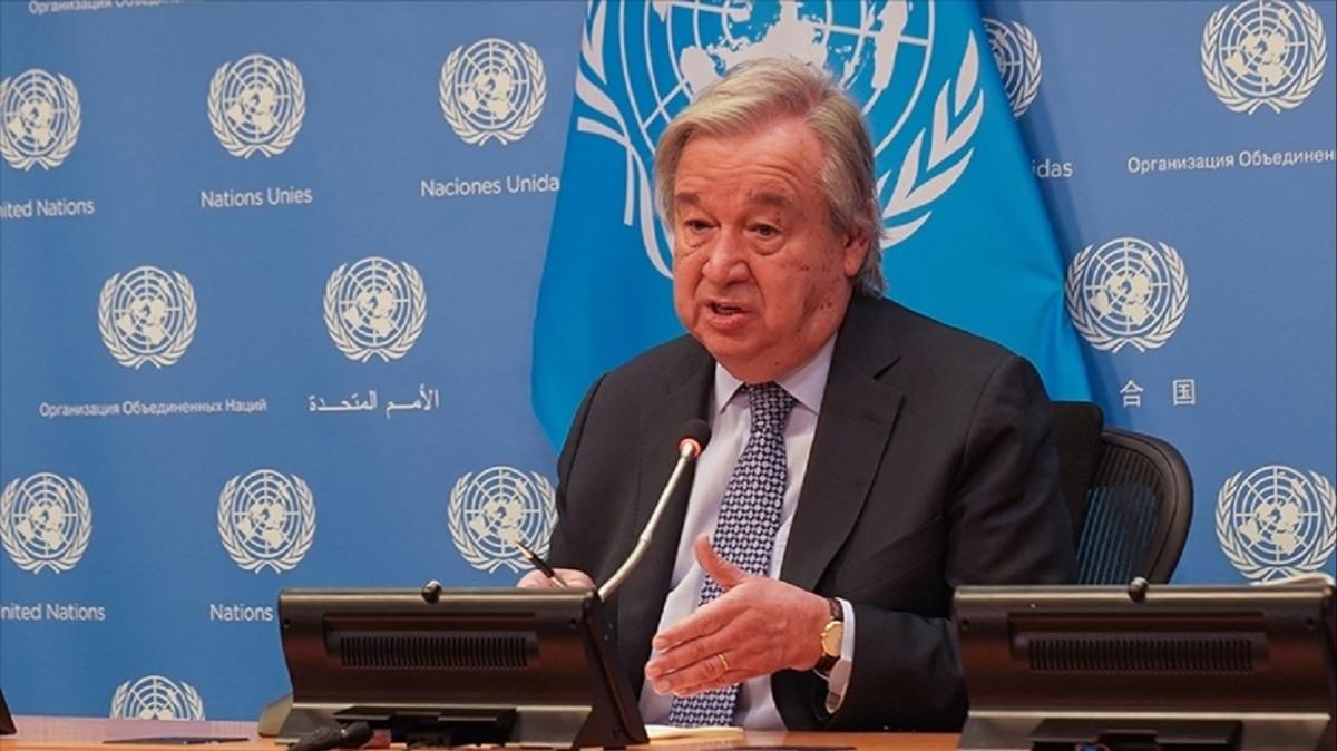 Guterres, Rusya'nn tahil koridorundan ekileceini dnyor