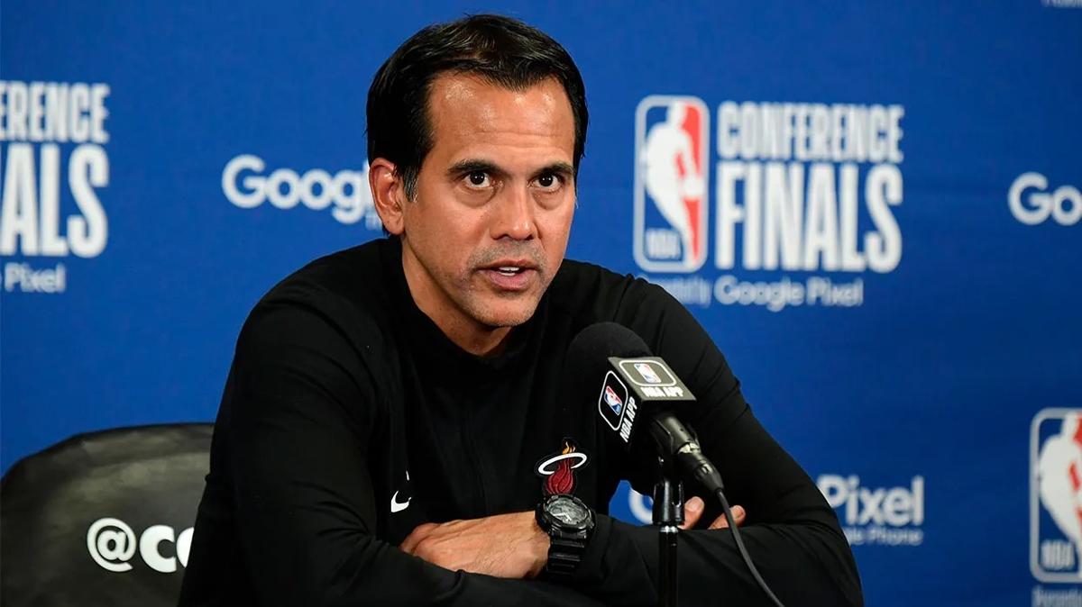 Miami Heat kou Erik Spoelstra: Bizden daha iyi olan bir takmla karlatk