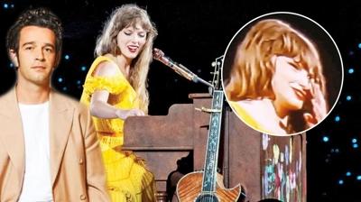 Taylor Swift sahnede alad! Ak acs ekiyor