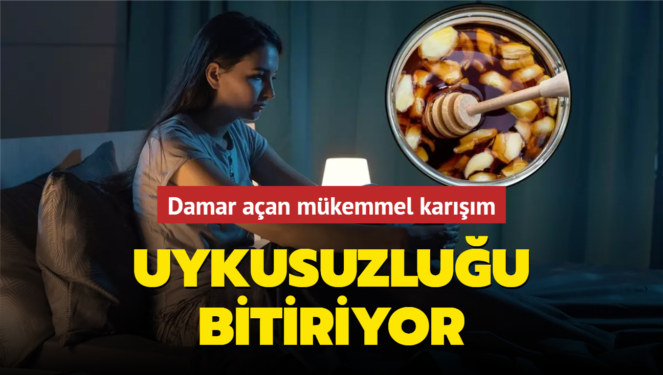 Uykusuzluk bitiyor! 2 malzemeli damar aan mkemmel karm