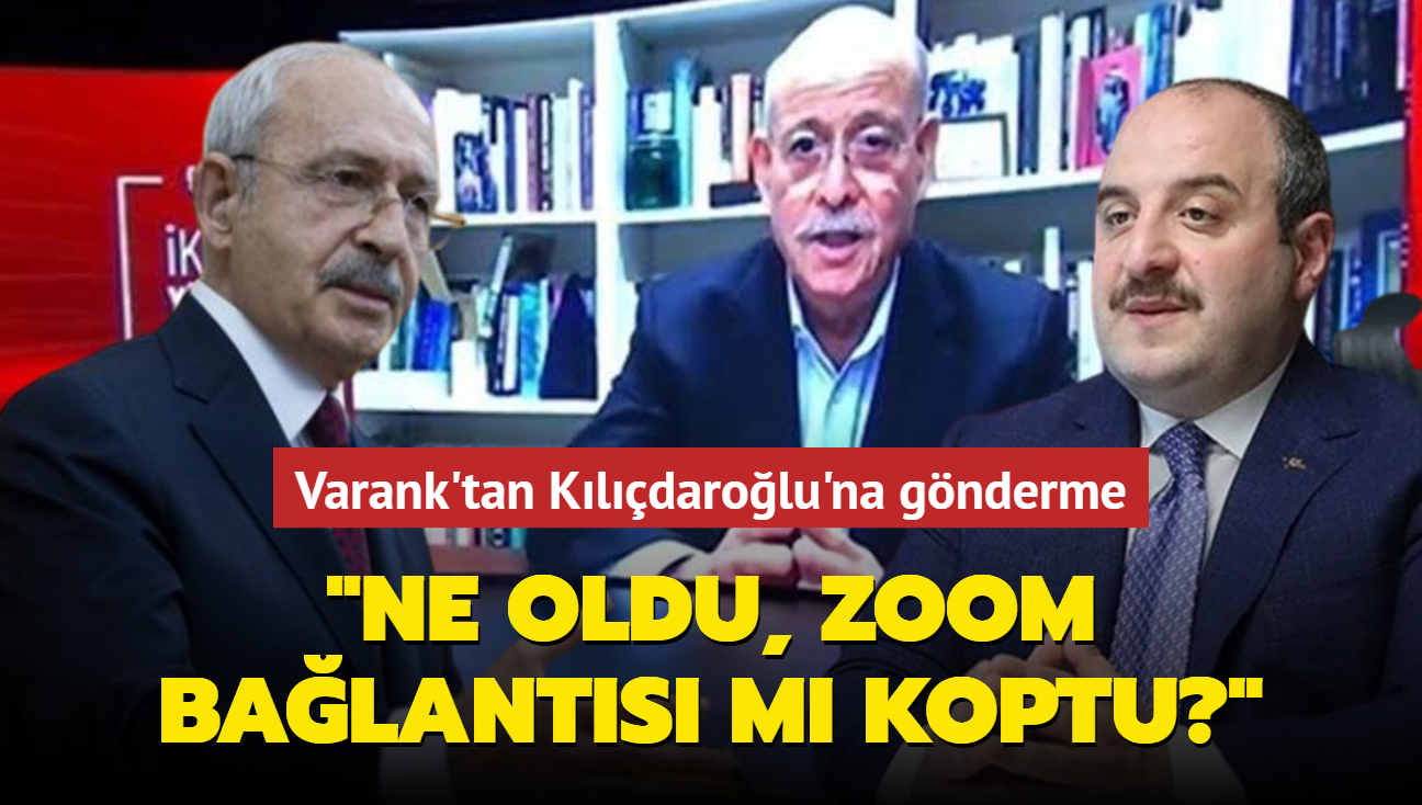 Varank'tan Kldarolu'na gnderme... "Ne oldu, zoom balants m koptu""