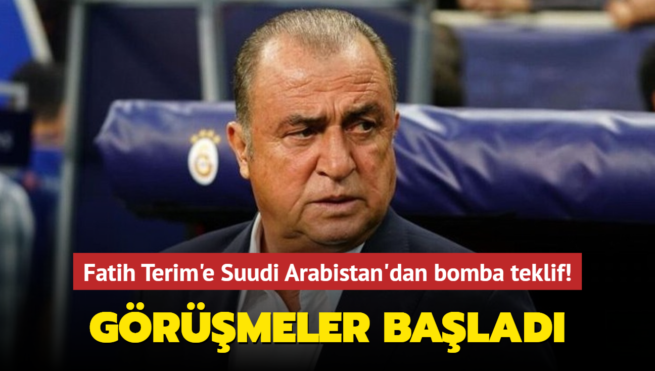 Fatih Terim'e Suudi Arabistan'dan bomba teklif! Grmeler balad