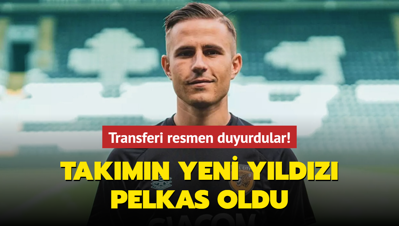 Ve takmn yeni yldz Dimitris Pelkas oldu! Transferi resmen duyurdular...