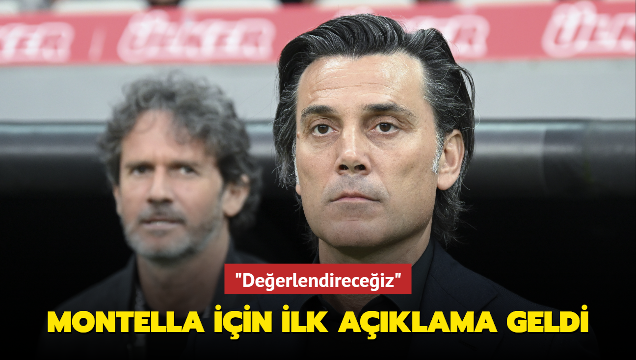 Vincenzo Montella iin ilk aklama geldi! "Deerlendireceiz"