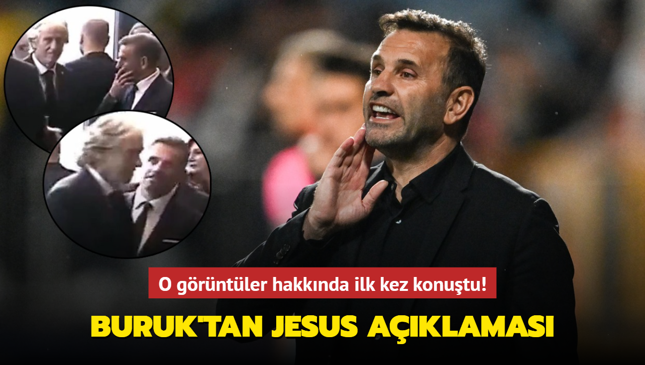 Okan Buruk'tan Jorge Jesus aklamas! O grntler hakknda ilk kez konutu