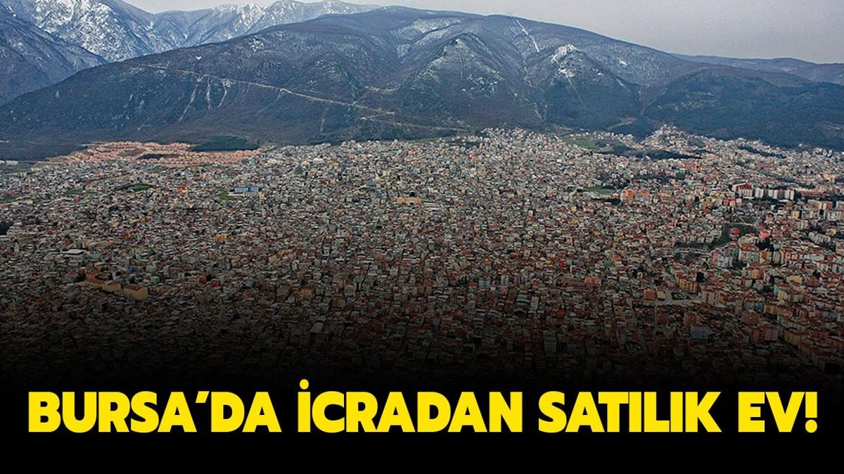 Bursa Yldrm'da 700 bin TL'ye icradan satlk ev!