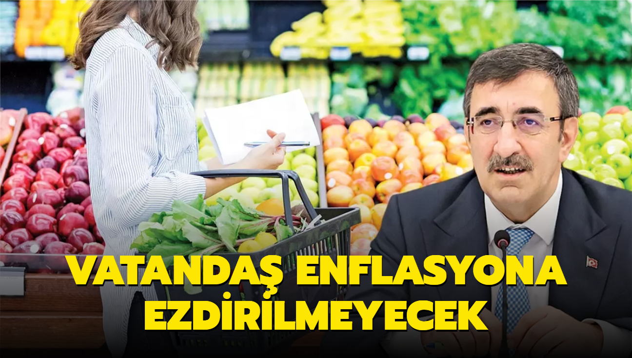 Vatanda enflasyona ezdirilmeyecek