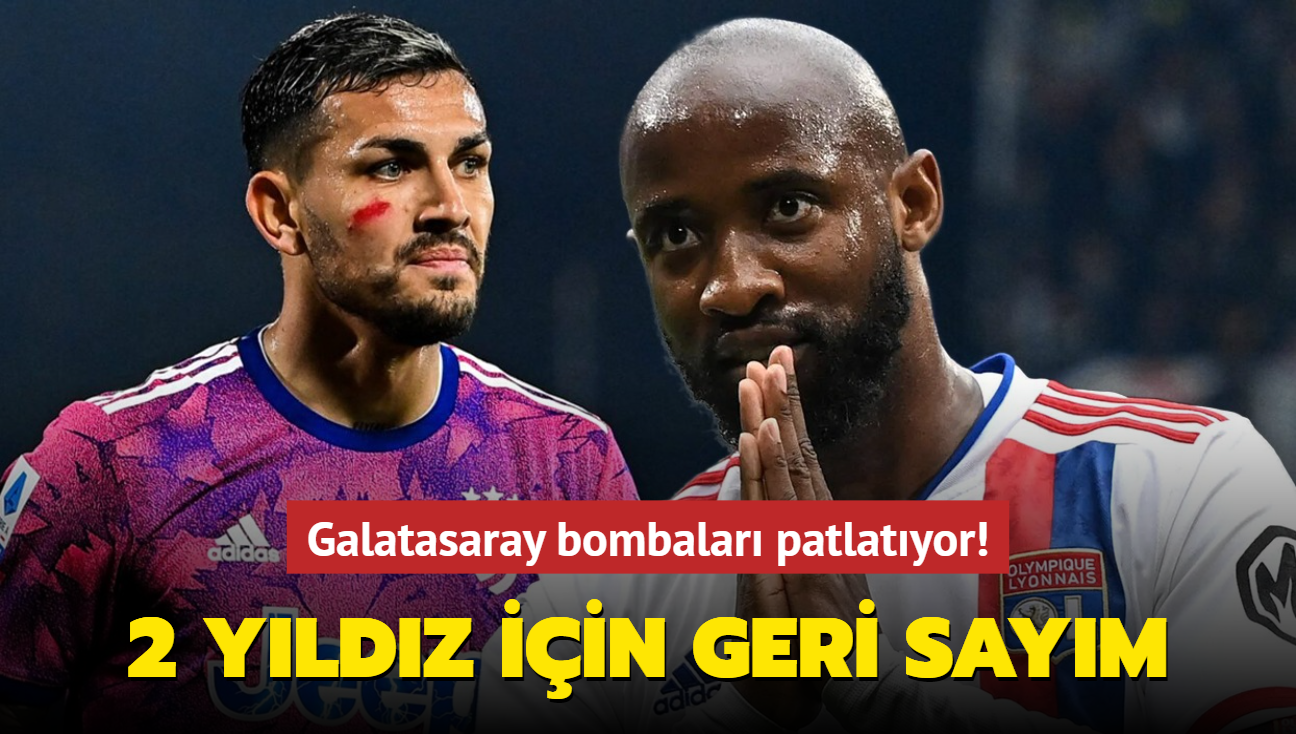 Galatasaray bombalar patlatyor! 2 yldz iin geri saym balad