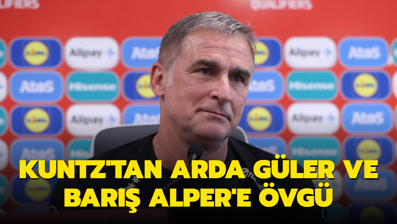 Stefan Kuntz'tan Arda Gler ve Bar Alper'e vg