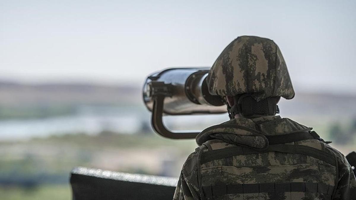 PKK'l terrist Suriye snrnda yakaland