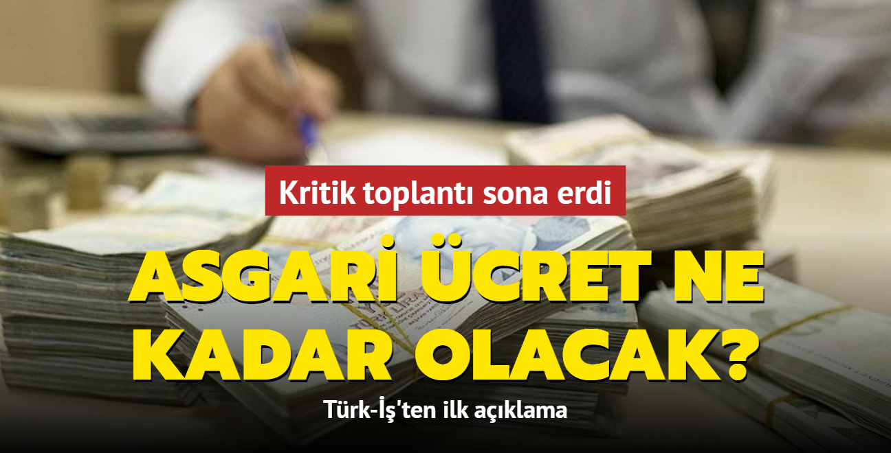 Asgari crette ikinci toplant sona erdi