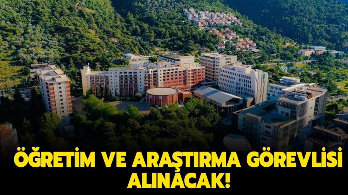 zmir Ekonomi niversitesi retim ve Aratrma Grevlisi alacak!