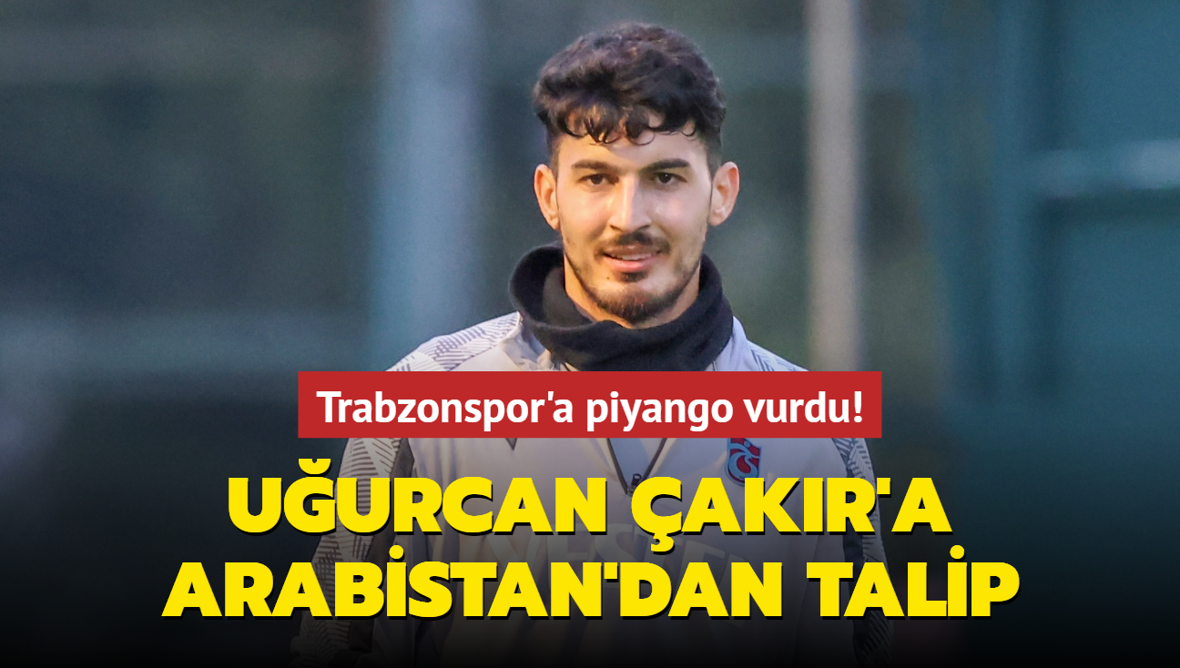 Trabzonspor'a piyango vurdu! Uurcan akr'a Suudi Arabistan'dan talip