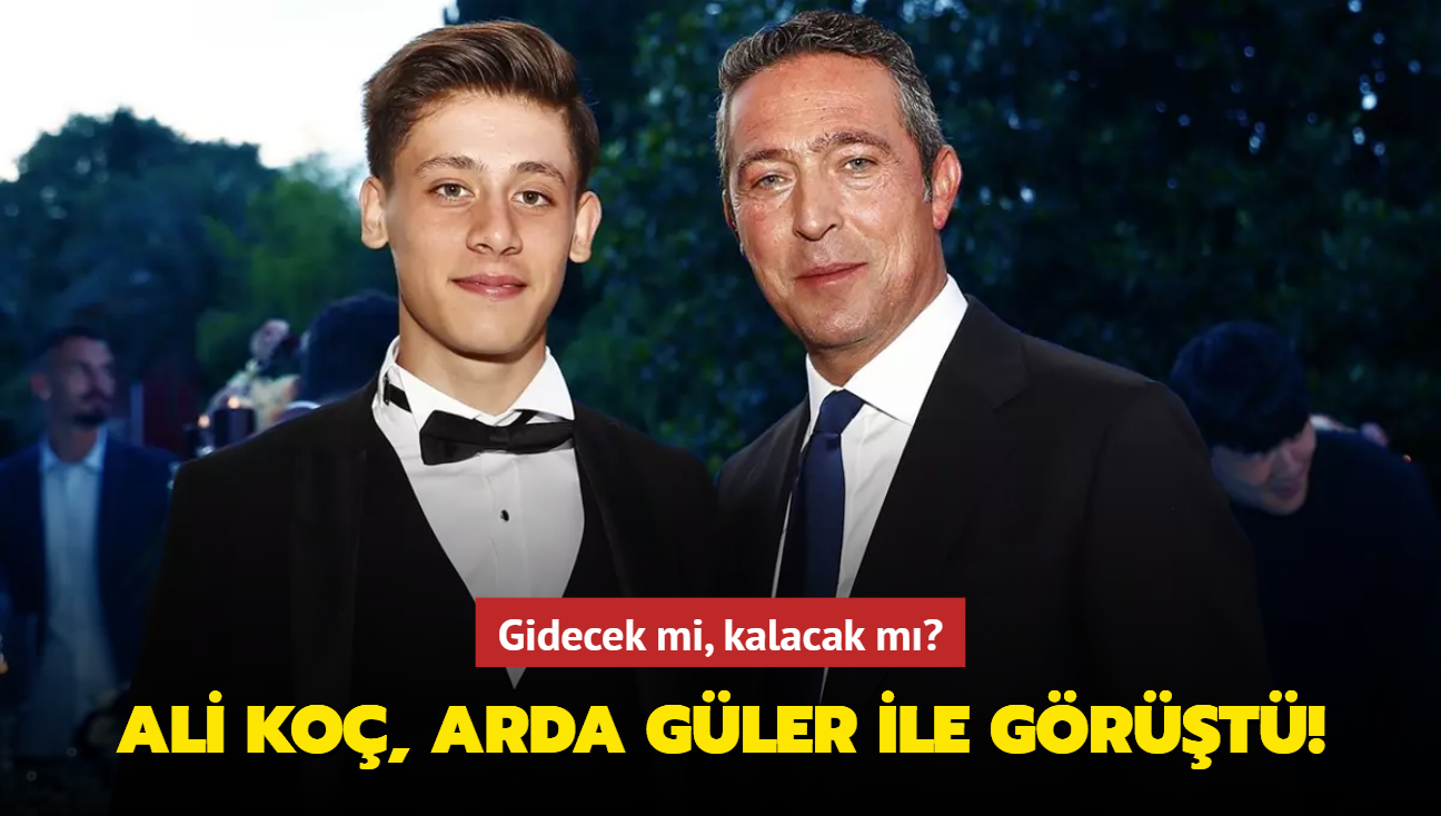 Ali Ko, Arda Gler ile grt! Gidecek mi, kalacak m"