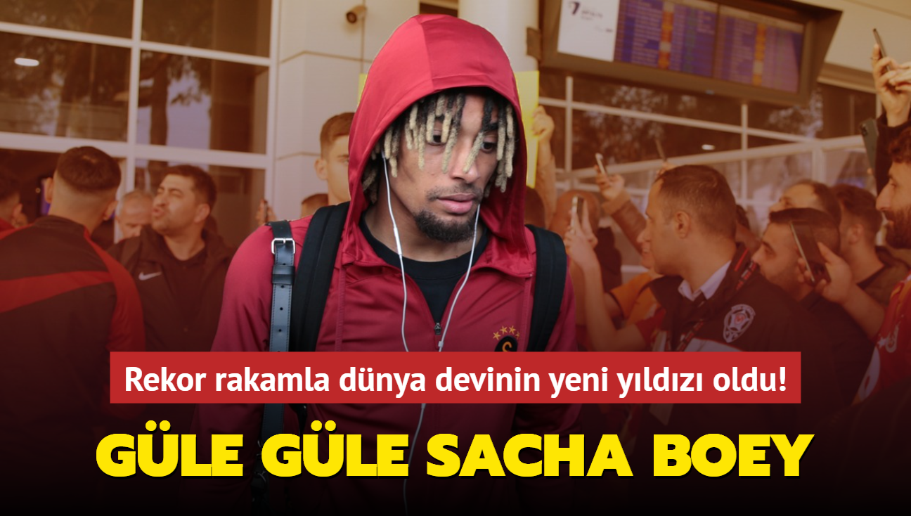 Gle gle Sacha Boey! Rekor rakamla dnya devinin yeni yldz oldu...