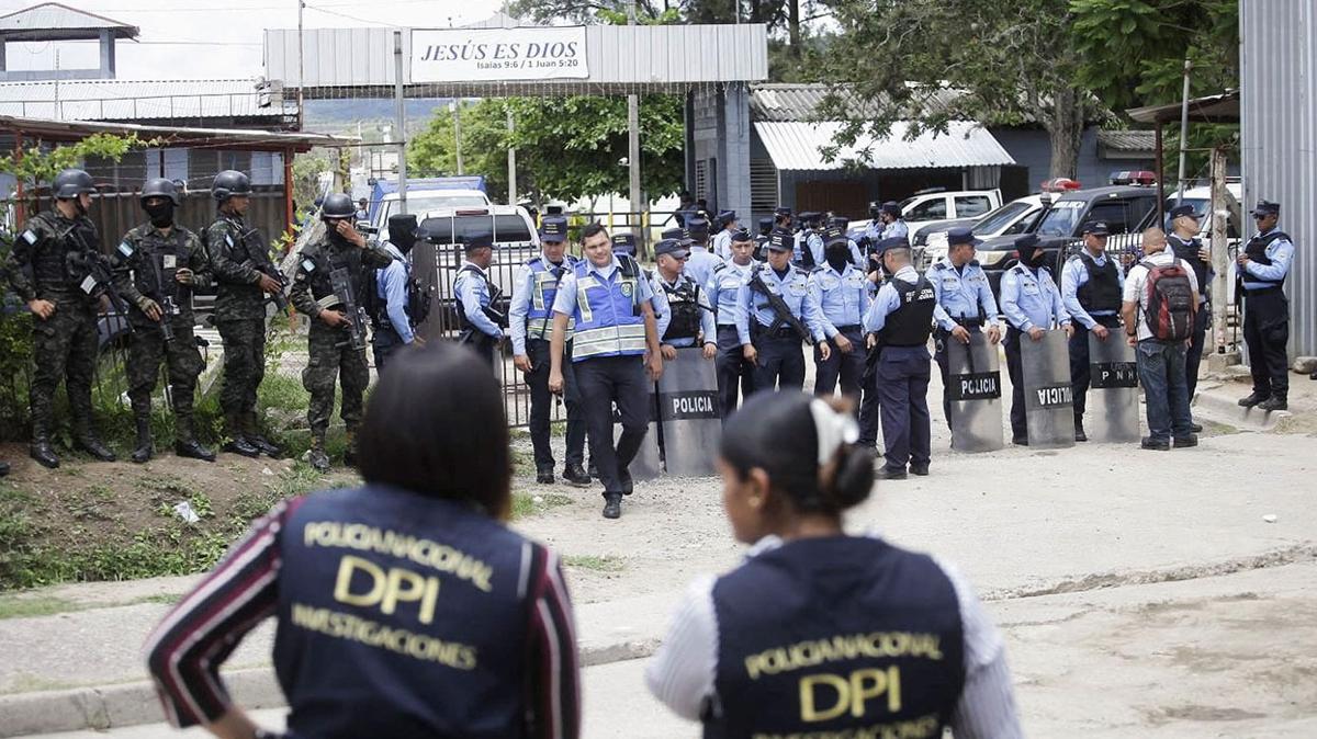 Honduras'ta kadnlar hapishanesinde kavga...41 mahkum hayatn kaybetti