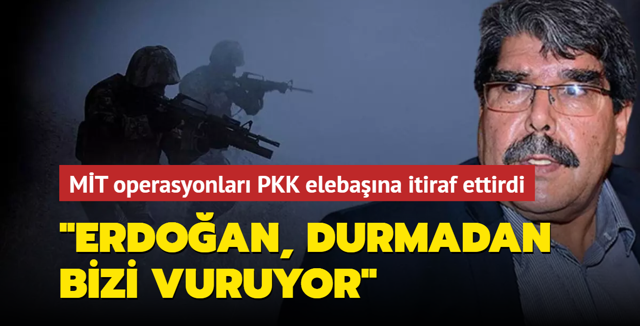 MT operasyonlar PKK elebana itiraf ettirdi..."Erdoan, durmadan bizi vuruyor"