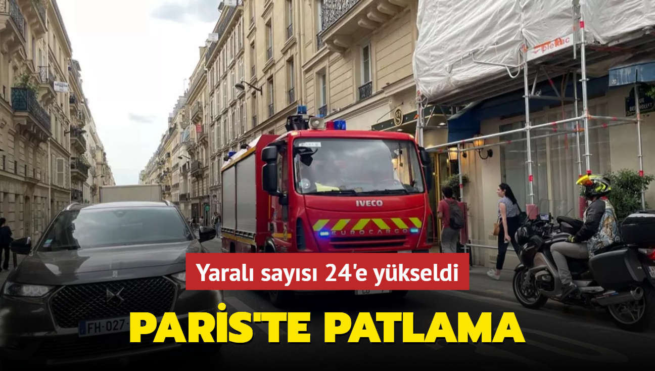 Paris'te patlama...Yaral says 37'e ykseldi