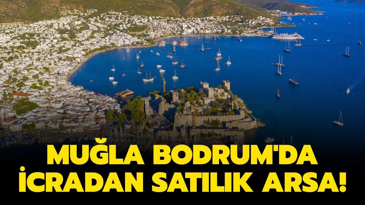 Mula Bodrum'da icradan satlk arsa!