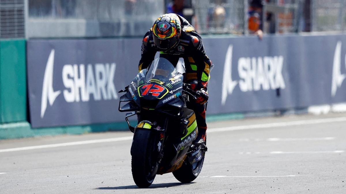 MotoGP Hollanda Grand Prix'sinde zafer Marco Bezzecchi'nin