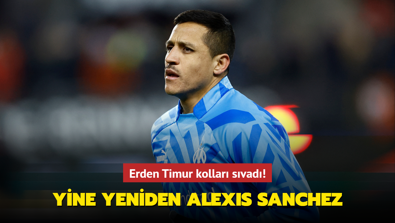 Galatasaray'da yine yeniden Alexis Sanchez harekat! Erden Timur kollar svad