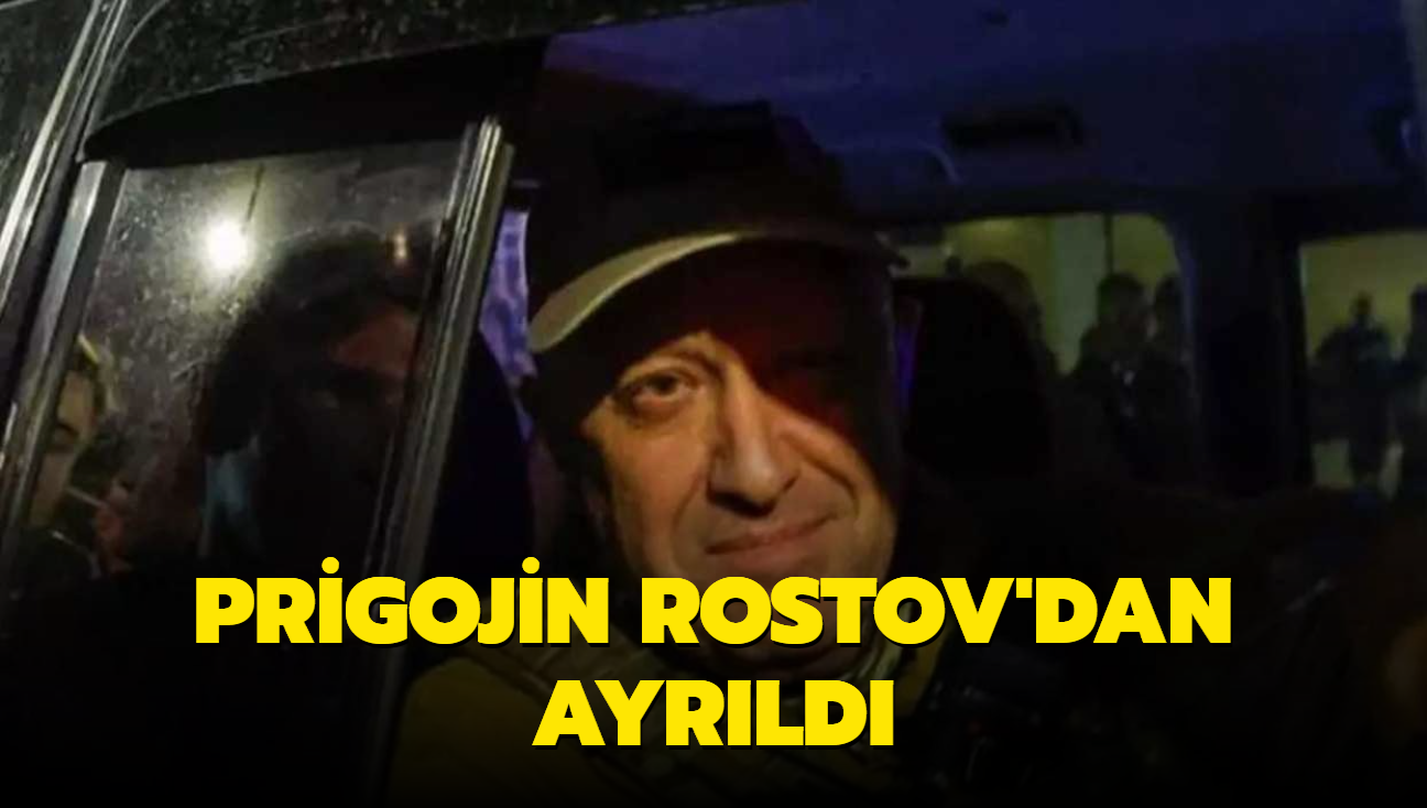 Prigojin Rostov'dan ayrld... Wagner gleri kamplarna dnyor