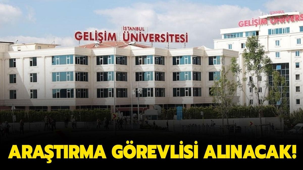 stanbul Geliim niversitesi aratrma grevlisi alacak!