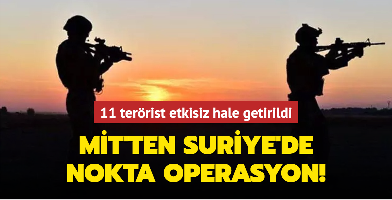 MT'ten Mnbi'te nokta operasyon! 11 terrist etkisiz hale getirildi